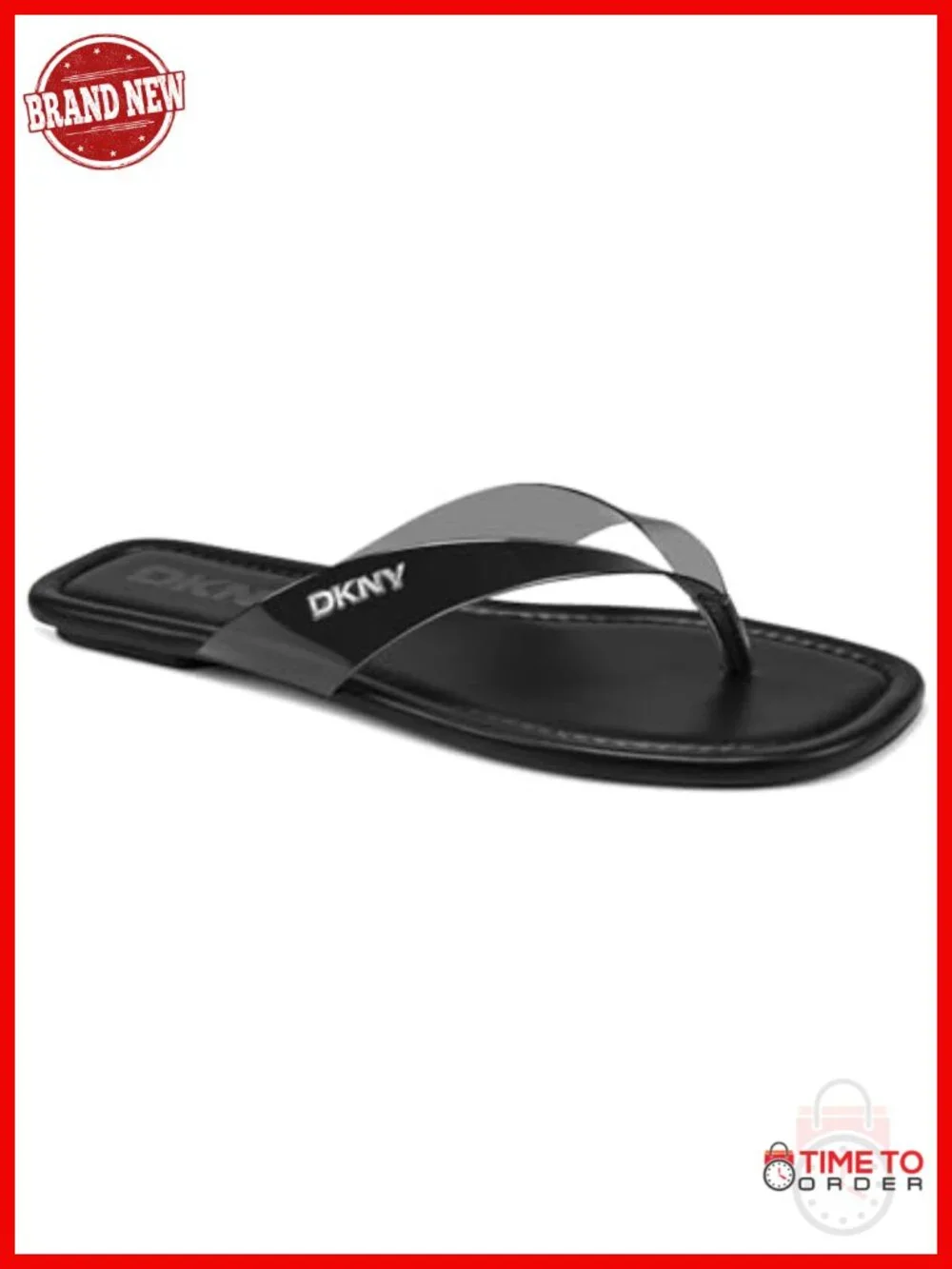 DKNY Hampton Thong Flip Flop Sandal - Women's Casual Flat Sandals